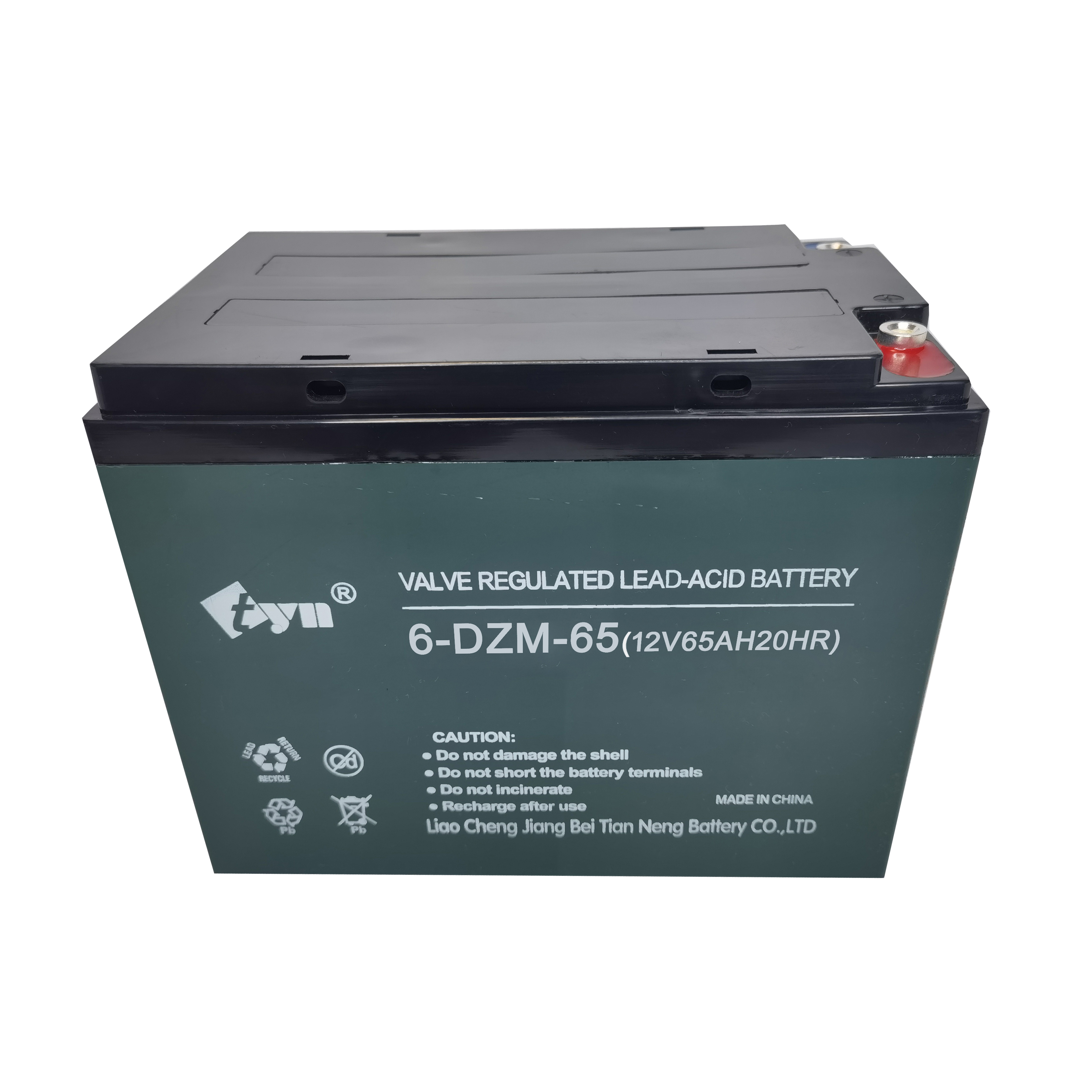 12V65AH lead-acid battery