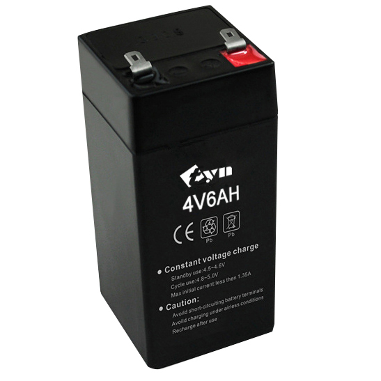 4V6AH lead-acid battery