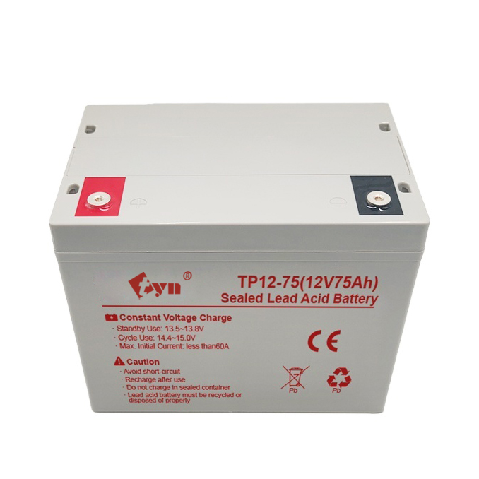 12V75AH lead-acid battery