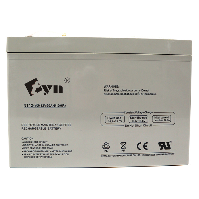 12V90AH lead-acid battery