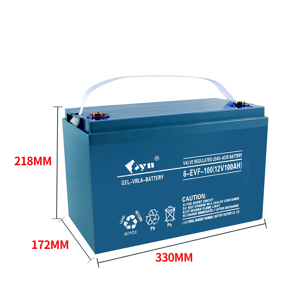 12V100AH lead-acid battery