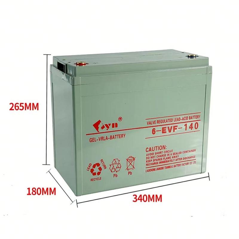 12V140AH lead-acid battery