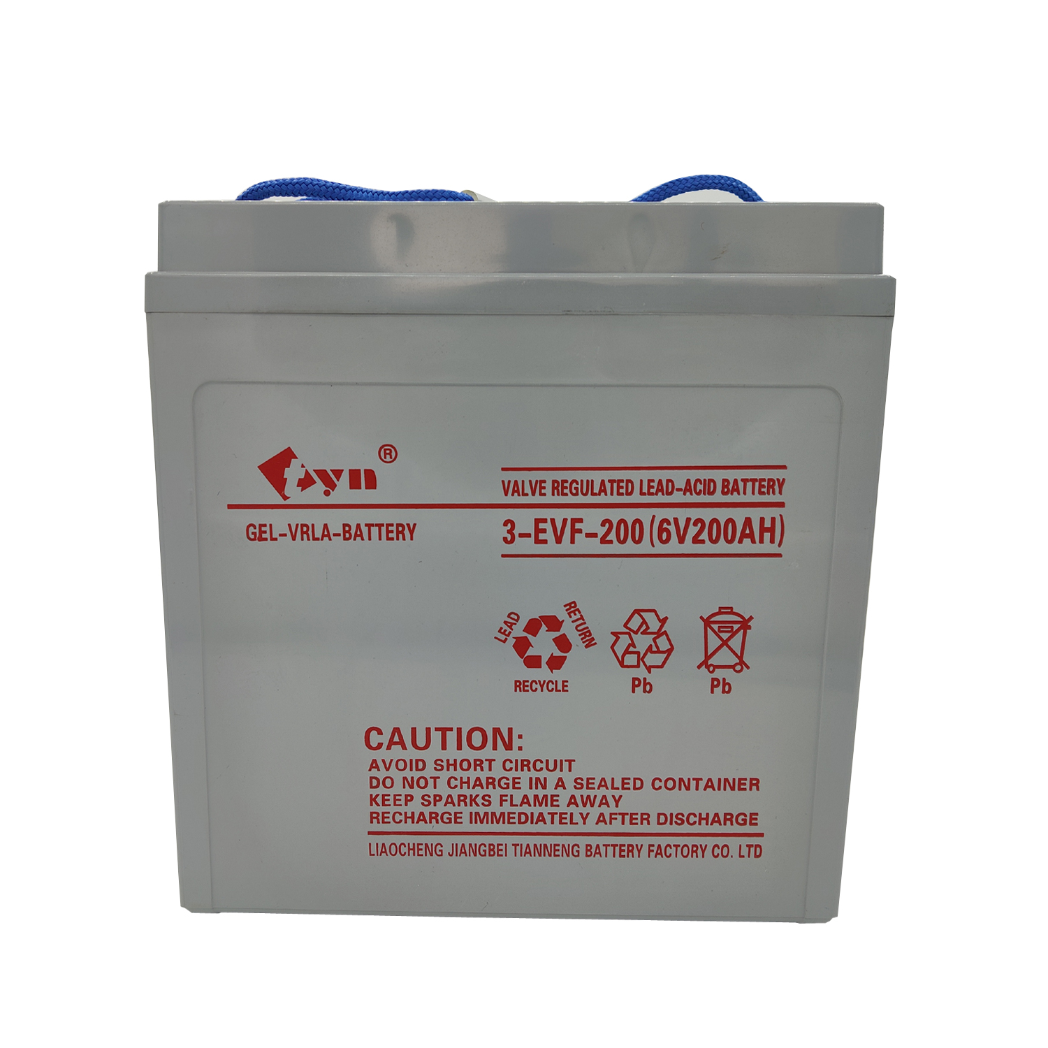 6V200AH lead-acid battery