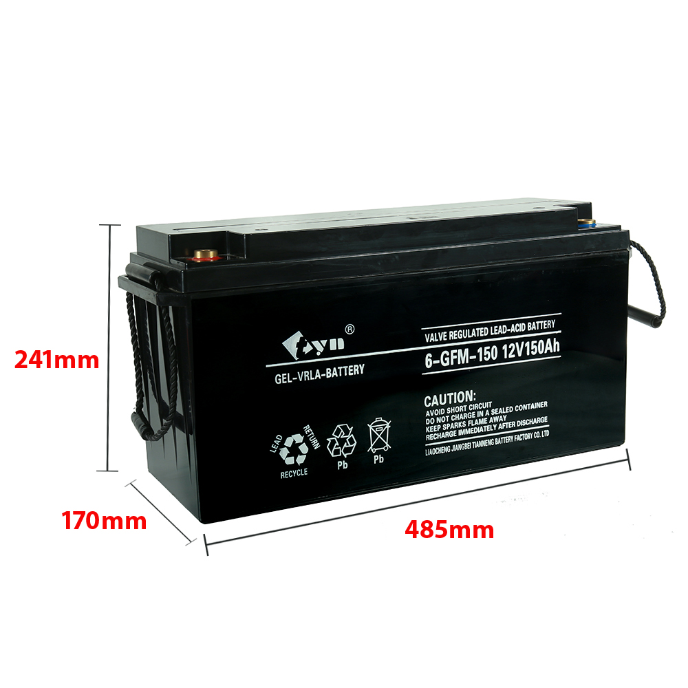 12V150AH lead-acid battery