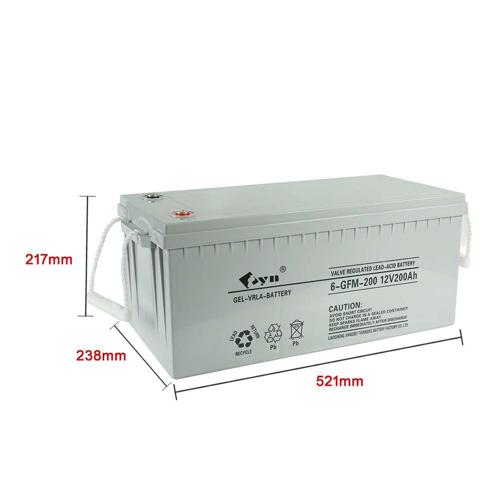 12V200AH lead-acid battery